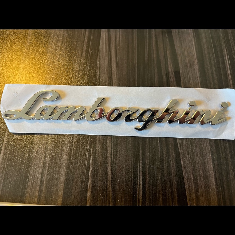 Lamborghini Huracan Rear Badge